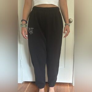 Pretty Little Thing Black Sweatpants